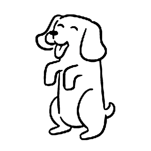 Doodle of a dog